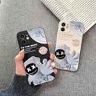 For iPhone 6 Martian Astronaut Pattern Shockproof Phone Case(White) - 2
