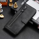 For Realme GT 7 Pro Fashion Calf Texture Zipper Leather Phone Case(Black) - 2