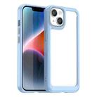 For iPhone 15 Colorful Series Acrylic + TPU Phone Case(Blue) - 1