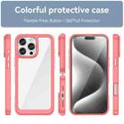 For iPhone 16 Pro Max Colorful Series Acrylic + TPU Phone Case(Red) - 2