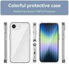 For iPhone SE 2024 Colorful Series Acrylic + TPU Phone Case(Transparent) - 2