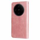 For OPPO Find X8 Pro Fashion Calf Texture Zipper Leather Phone Case(Rose Gold) - 3