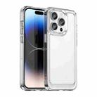 For iPhone 15 Pro Candy Series TPU Phone Case(Transparent) - 1