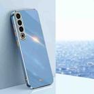 For Meizu 20 Pro 5G XINLI Straight Edge 6D Electroplate TPU Phone Case(Celestial Blue) - 1
