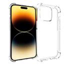 For iPhone 15 Pro Shockproof Non-slip Thickening TPU Phone Case(Transparent) - 1