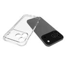 For iPhone 17 Pro Max Shockproof Non-slip Thickening TPU Phone Case(Transparent) - 3