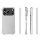 For iPhone 17 Pro Shockproof Non-slip Thickening TPU Phone Case(Transparent) - 2