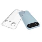 For iPhone 17 Air Shockproof Non-slip Thickening TPU Phone Case(Transparent) - 3