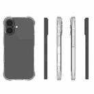For iPhone 17 Shockproof Non-slip Thickening TPU Phone Case(Transparent) - 2