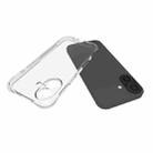 For iPhone 17 Shockproof Non-slip Thickening TPU Phone Case(Transparent) - 3
