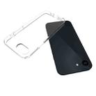 For iPhone SE 2024 Waterproof Texture TPU Phone Case(Transparent) - 3