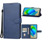 For ZTE Blade V41 Smart Leather Phone Case(Blue) - 1