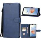 For ZTE Blade L220 Leather Phone Case(Blue) - 1