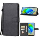 For ZTE Blade A72s Leather Phone Case(Black) - 1