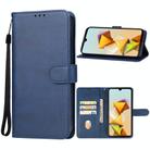 For ZTE Blade A33s Leather Phone Case(Blue) - 1