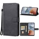 For ZTE Blade A73 4G/Blade V50 Smart/Axon 50 Lite Leather Phone Case(Black) - 1