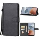 For ZTE Blade A54 Leather Phone Case(Black) - 1