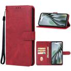 For ZTE Libero 5G IV Leather Phone Case(Red) - 1