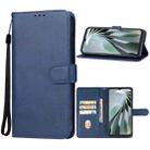 For ZTE Libero 5G IV Leather Phone Case(Blue) - 1