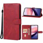 For ZTE nubia Focus Leather Phone Case(Red) - 1