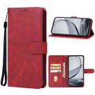 For ZTE nubia Focus Pro Leather Phone Case(Red) - 1