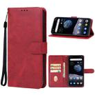 For ZTE Blade A7P Leather Phone Case(Red) - 1