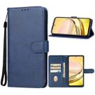 For ZTE Axon 60 Leather Phone Case(Blue) - 1