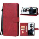 For ZTE nubia Red Magic 9S Pro Leather Phone Case(Red) - 1