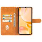 For ZTE Blade A55 Leather Phone Case(Brown) - 3