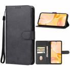 For ZTE Blade A55 Leather Phone Case(Black) - 1