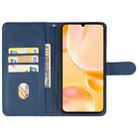 For ZTE Blade A55 Leather Phone Case(Blue) - 3