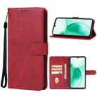 For ZTE Blade A35 Leather Phone Case(Red) - 1