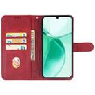 For ZTE Blade A35 Leather Phone Case(Red) - 3