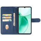 For ZTE Blade A35 Leather Phone Case(Blue) - 3