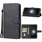 For CUBOT KingKong 6 Leather Phone Case(Black) - 1