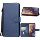 For CUBOT KingKong 9 Leather Phone Case(Blue) - 1