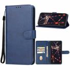 For CUBOT KingKong Power Leather Phone Case(Blue) - 1