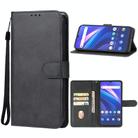 For CUBOT P80 Leather Phone Case(Black) - 1