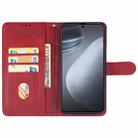 For CUBOT X50 Leather Phone Case(Red) - 3