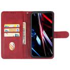 For CUBOT KingKong Ace 3 Leather Phone Case(Red) - 3