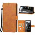 For CUBOT KingKong Star Leather Phone Case(Brown) - 1