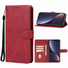 For CUBOT Note 30 Leather Phone Case(Red) - 1
