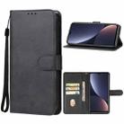 For CUBOT Note 30 Leather Phone Case(Black) - 1