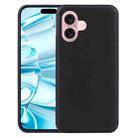 For iPhone 16 Plus TPU Phone Case(Black) - 1