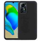 For ZTE Blade V41 Smart TPU Phone Case(Black) - 1