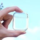 For AirPods 1 / 2 Transparent TPU Soft Earphone Protective Case without Hook - 1