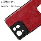 For Asus ROG Phone 8/ROG Phone 8 Pro Cow Pattern Sewing Skin PC + PU + TPU Phone Case(Red) - 6