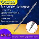 Mechanic KA-11 Non-magnetic Micrometer Pointed Tweezers - 3