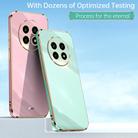 For Realme 13 Pro Global XINLI Straight Edge 6D Electroplate TPU Phone Case(Mint Green) - 2