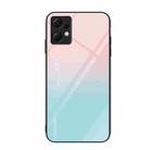 For Xiaomi Redmi Note 12 4G Global Colorful Painted Glass Phone Case(Blue Sky) - 1
